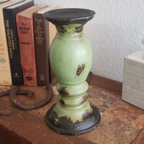 Other - Ceramic Rustic Candle Stick Holder